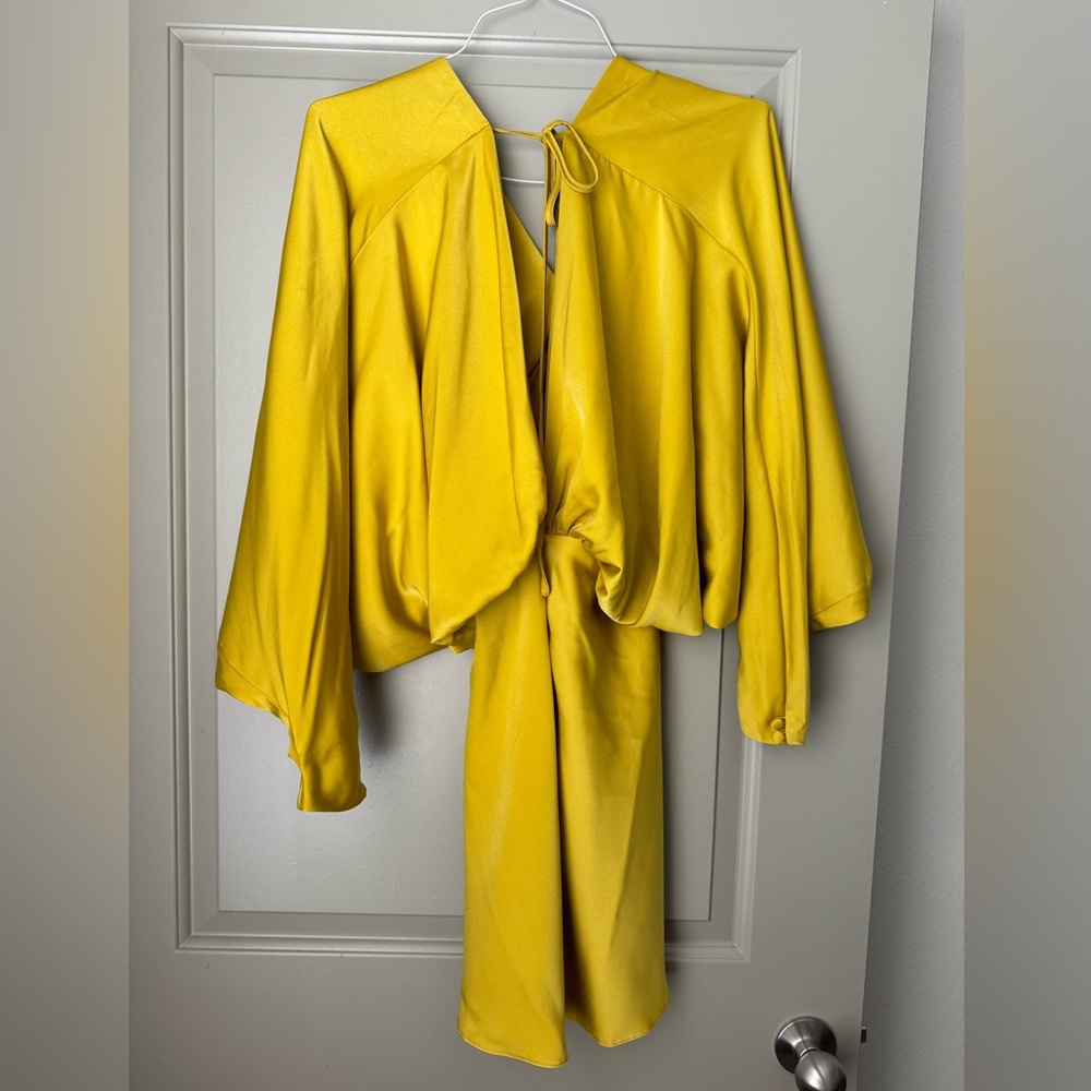 ASOS Yellow Dress - Picture 3 of 9